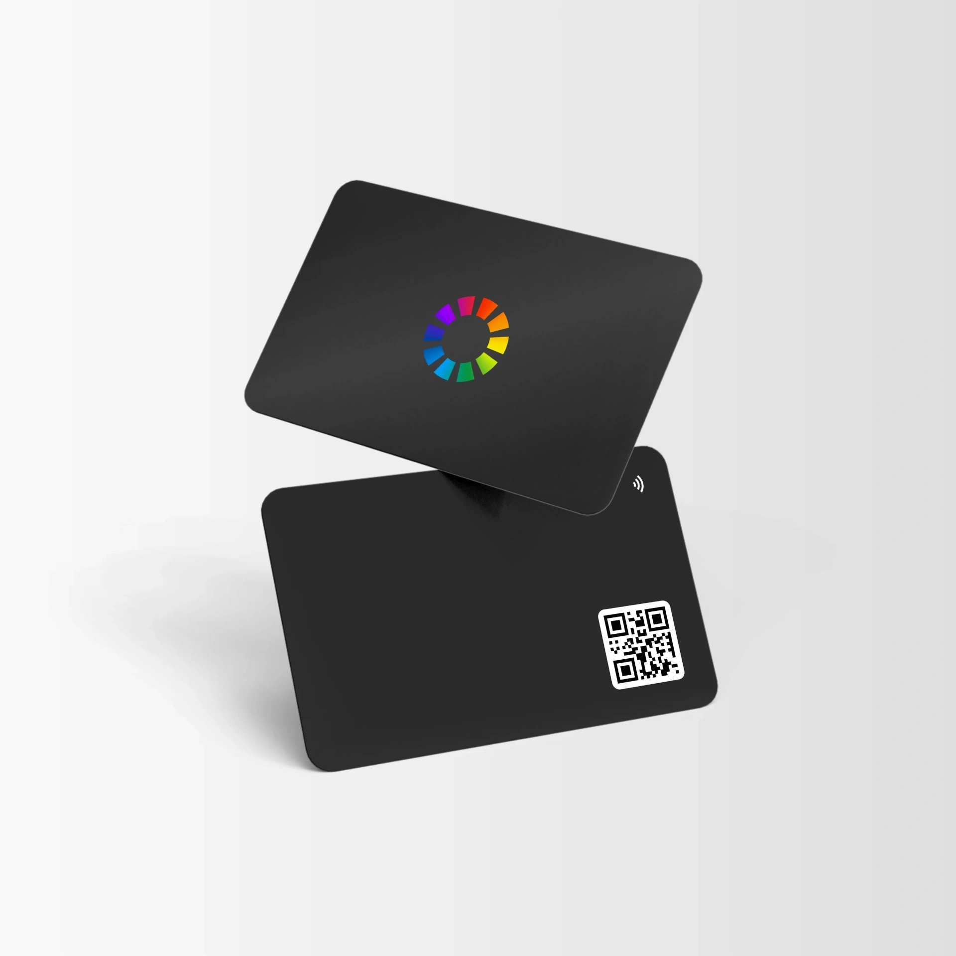 Custom Black PVC AI Business Card
