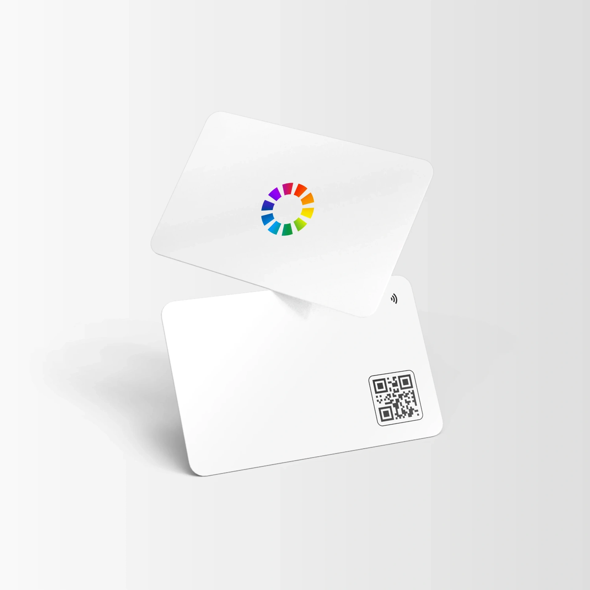 Custom White PVC AI Business Card